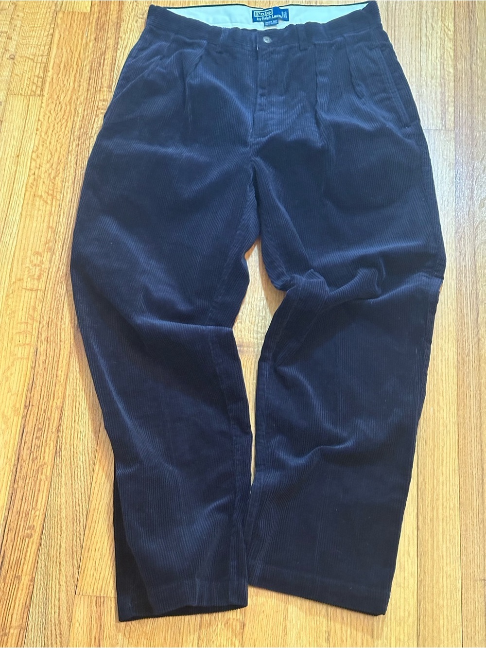 Polo Ralph Lauren "Andrew Pant" Corduroy Trousers.size 33x30 (#4) Vintage